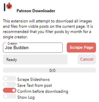 As thank you for supporting me, access to stable versions of all of my modules before I do releases will be provided. . Patreon downloader